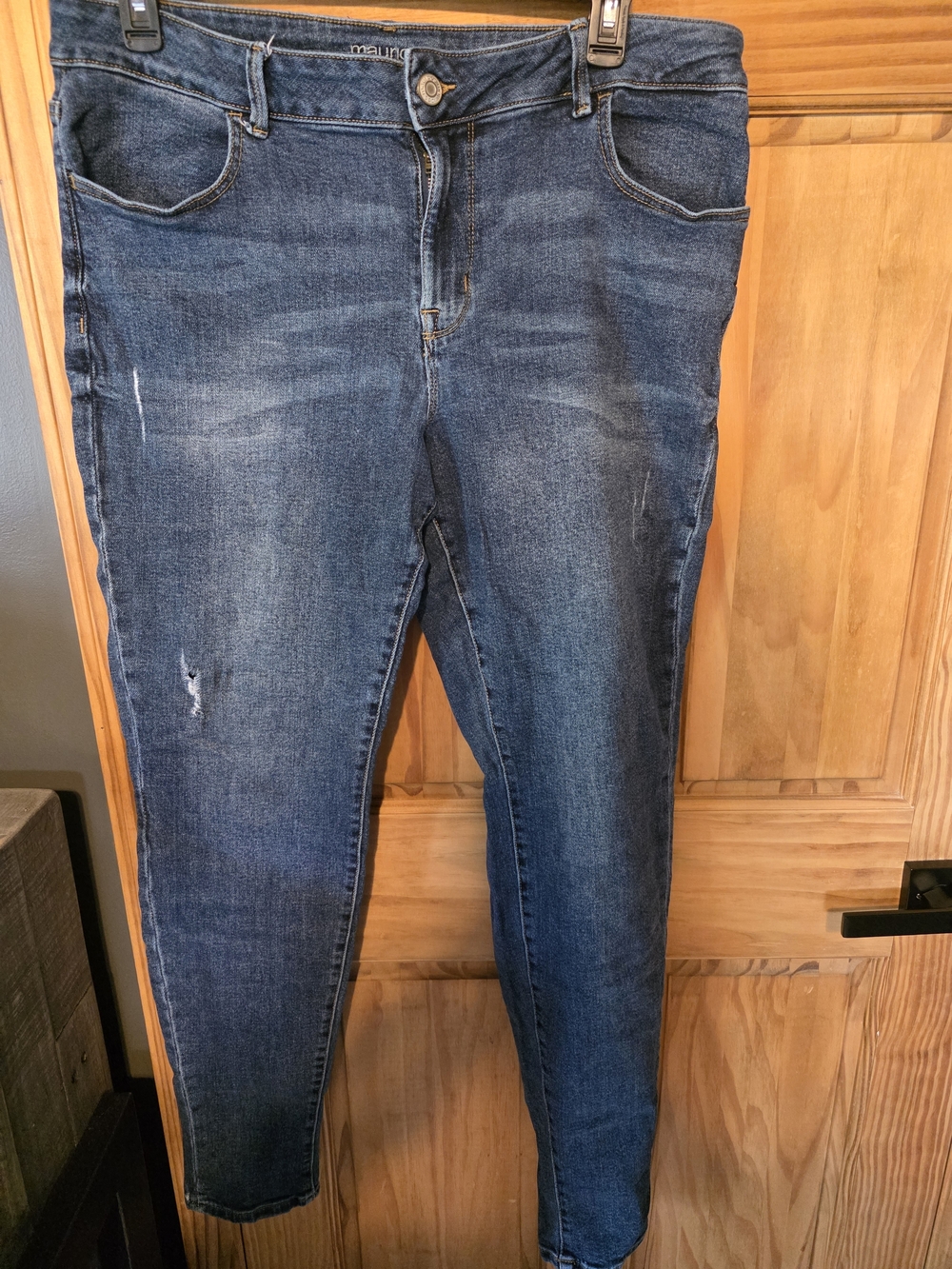 Maurices Plus Size High-Rise Skinny Jeans
